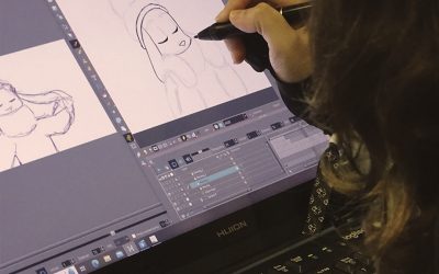 Alumnos de animación realizan talleres en el ANIMAC 2023