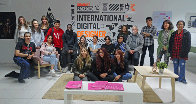 Digital Design Workshop with the University of Viña del Mar