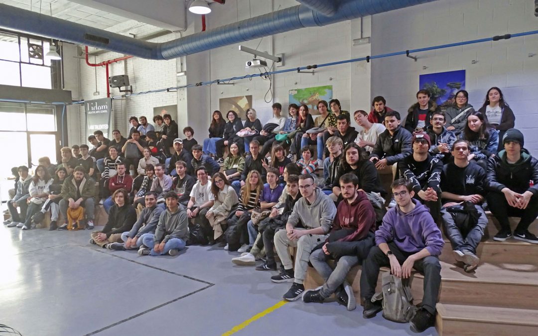 Los alumnos del centro Creanavarra visitan L’Idem Barcelona